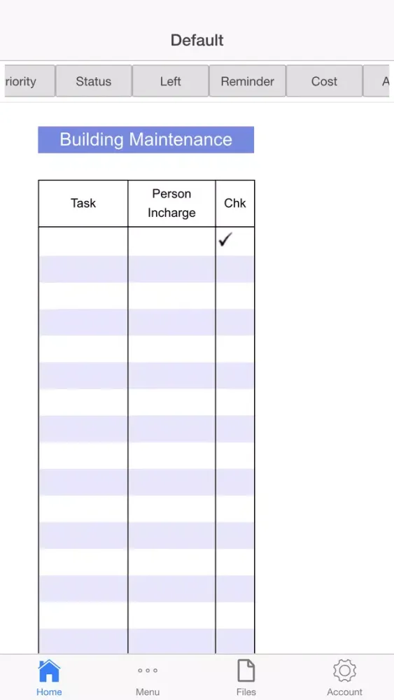 تصاویر Building Maintenance Planner