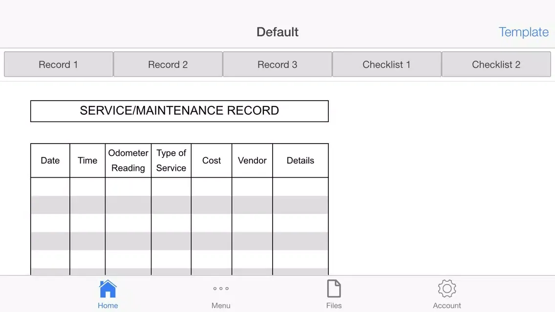 Car Maintenance Planner应用截图