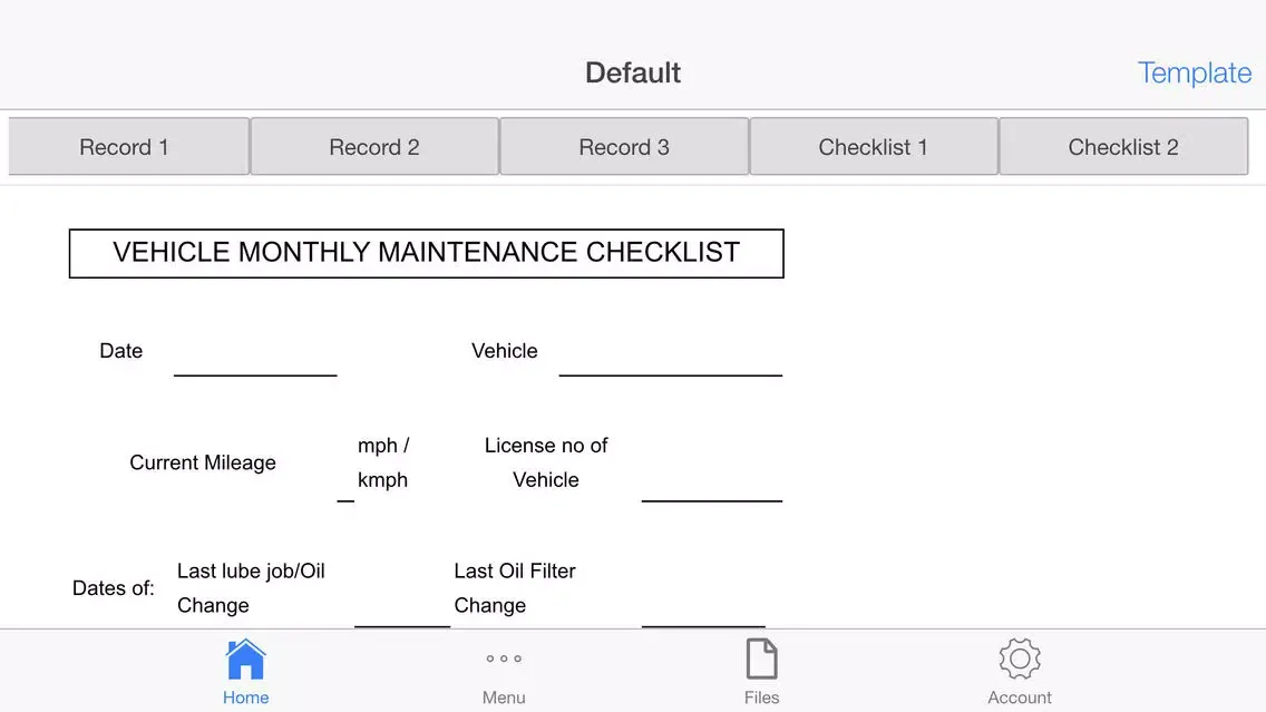 Car Maintenance Planner应用截图