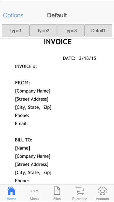 Invoice Suite スクリーンショット