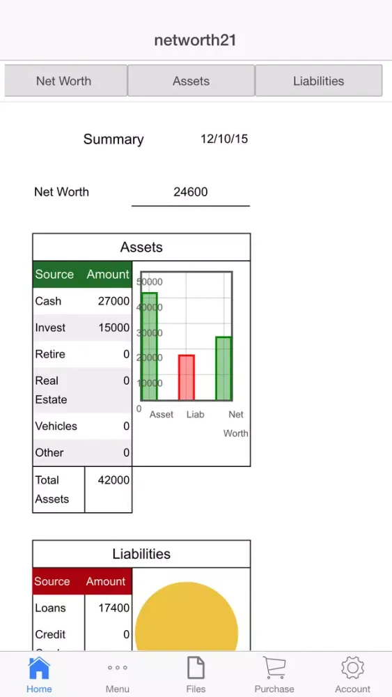 NetWorth Suite স্ক্রিনশট