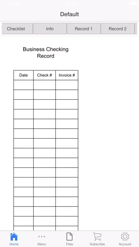 Capturas de tela do Business Report Pro