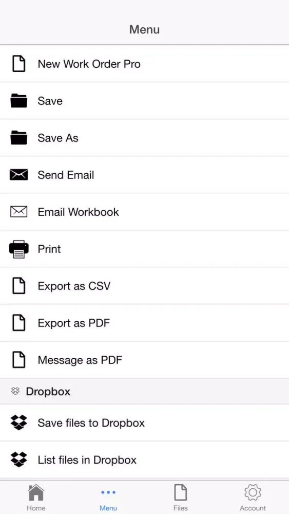 Work Order Pro应用截图