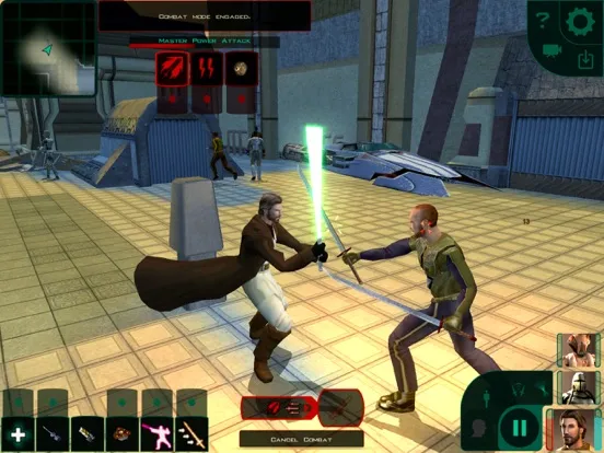 ภาพหน้าจอของ Star Wars™: KOTOR II iPad 