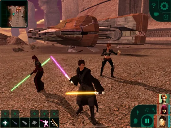 ภาพหน้าจอของ Star Wars™: KOTOR II iPad 
