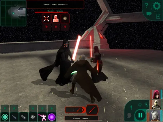ภาพหน้าจอของ Star Wars™: KOTOR II iPad 