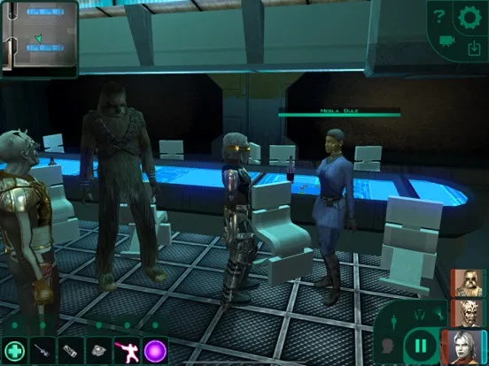 ภาพหน้าจอของ Star Wars™: KOTOR II iPad 