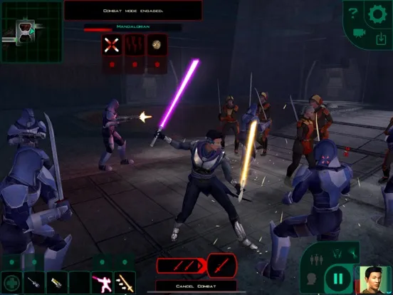 ภาพหน้าจอของ Star Wars™: KOTOR II iPad 