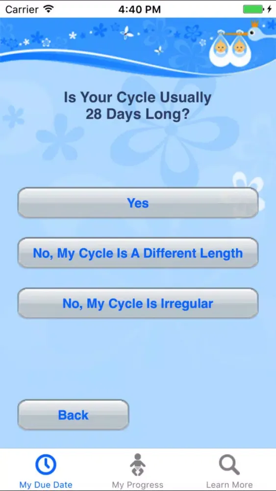 Capturas de pantalla de MyDueDate - pregnancy progress tracker