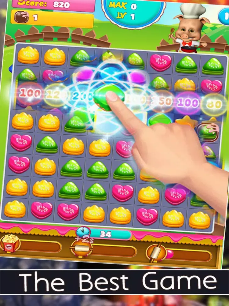 Capturas de pantalla de Smash Candy Pop - Candy Match 3 Edition iPad 