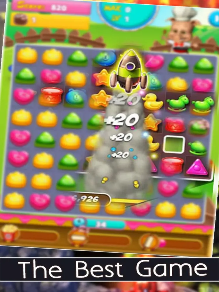 Capturas de pantalla de Smash Candy Pop - Candy Match 3 Edition iPad 
