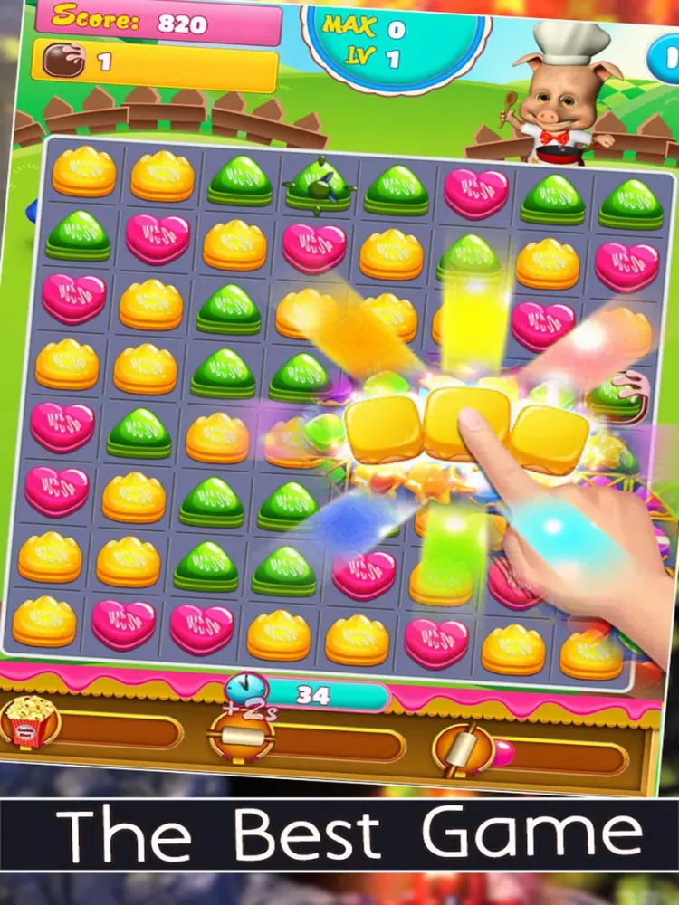Capturas de pantalla de Smash Candy Pop - Candy Match 3 Edition iPad 