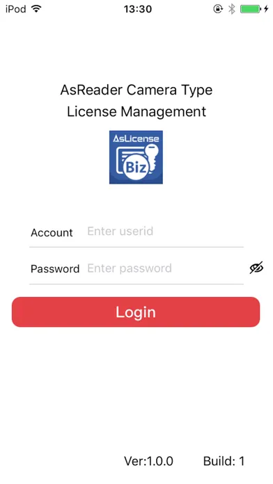 Capturas de tela do AsLicense Biz