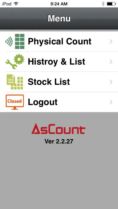 AsCount Ekran Görüntüleri