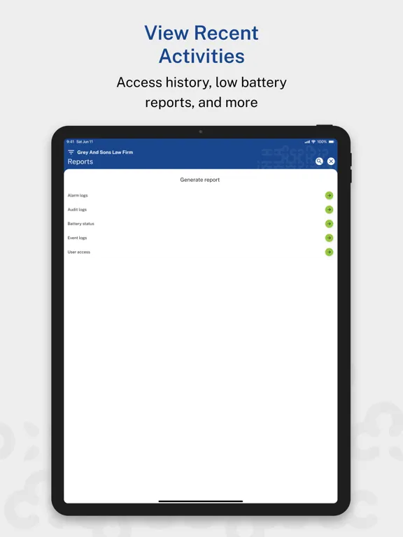 Centrios iPad  سکرین شاٹس