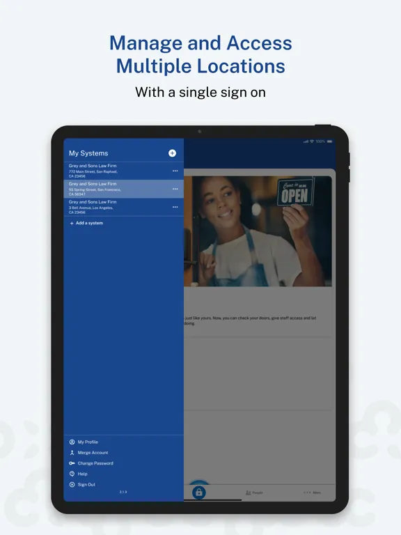 Centrios iPad  سکرین شاٹس