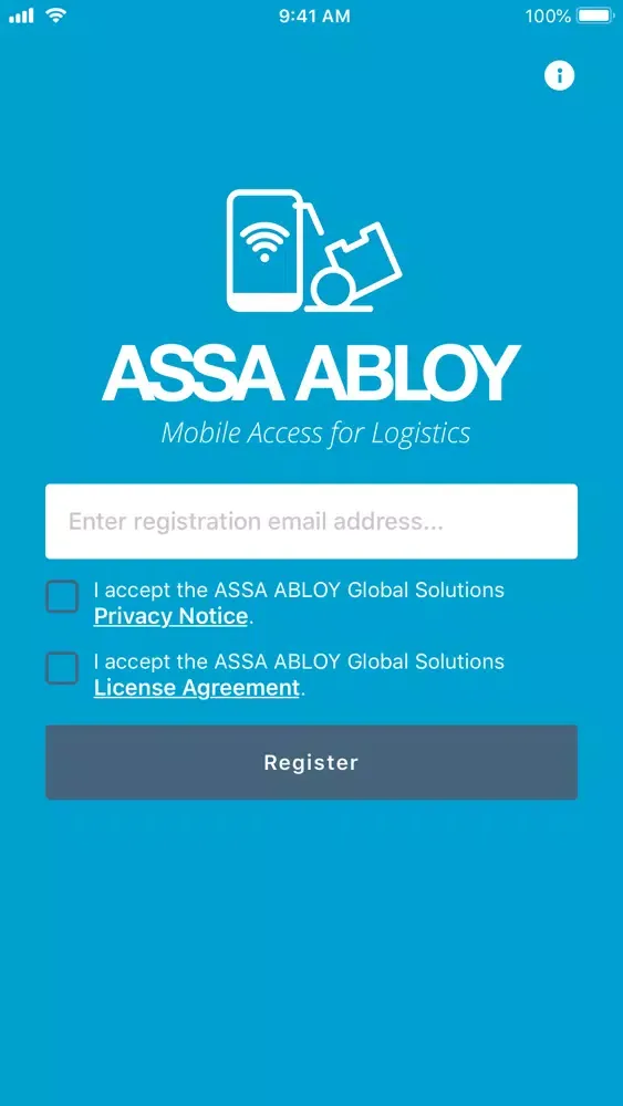 Mobile Access for Logistics Ekran Görüntüleri