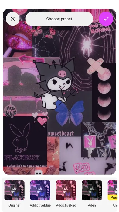 Tangkapan skrin Art kuromi & melody wallpapers