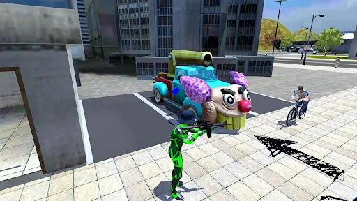 Rope Frog Ninja Hero Car Vegas Screenshots