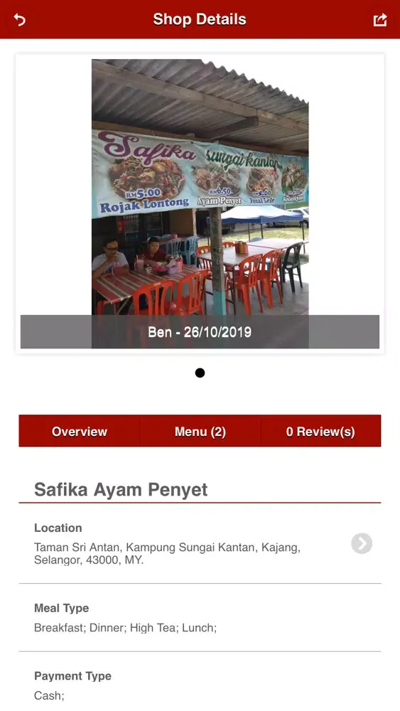 Zrzuty ekranu Makan@RM5