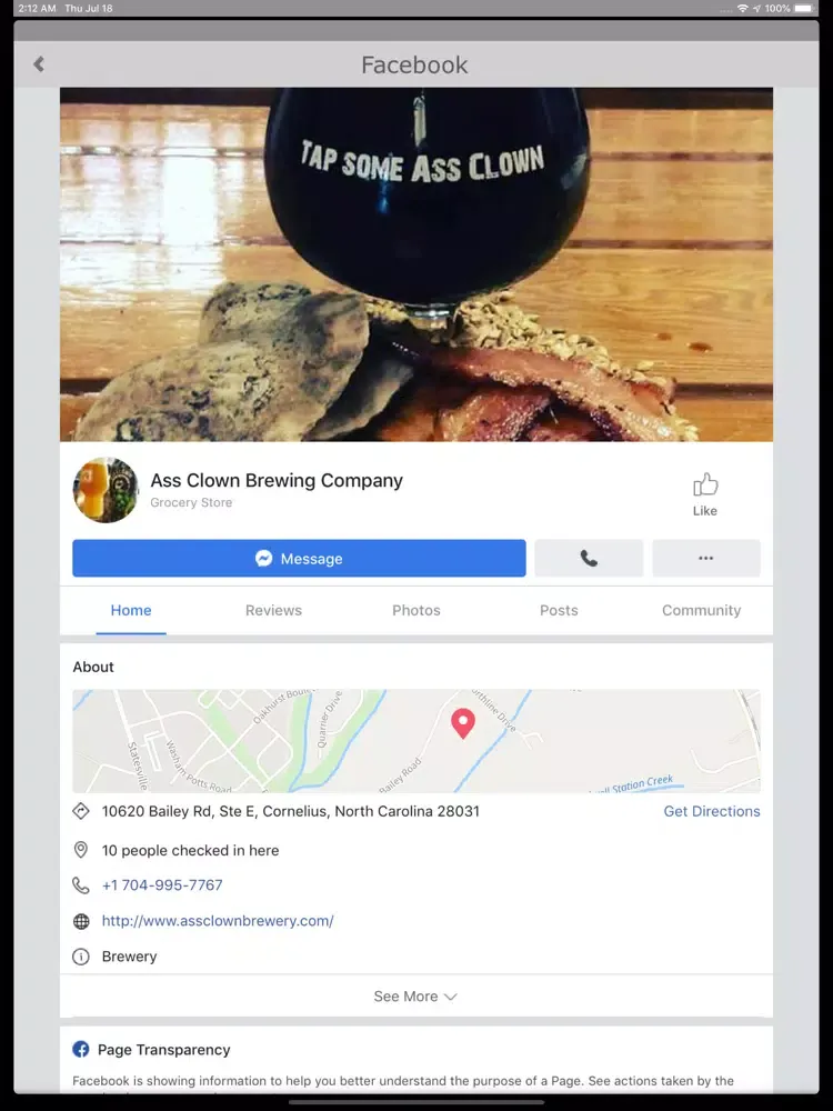 Скриншоты Ass Clown Brewing iPad 