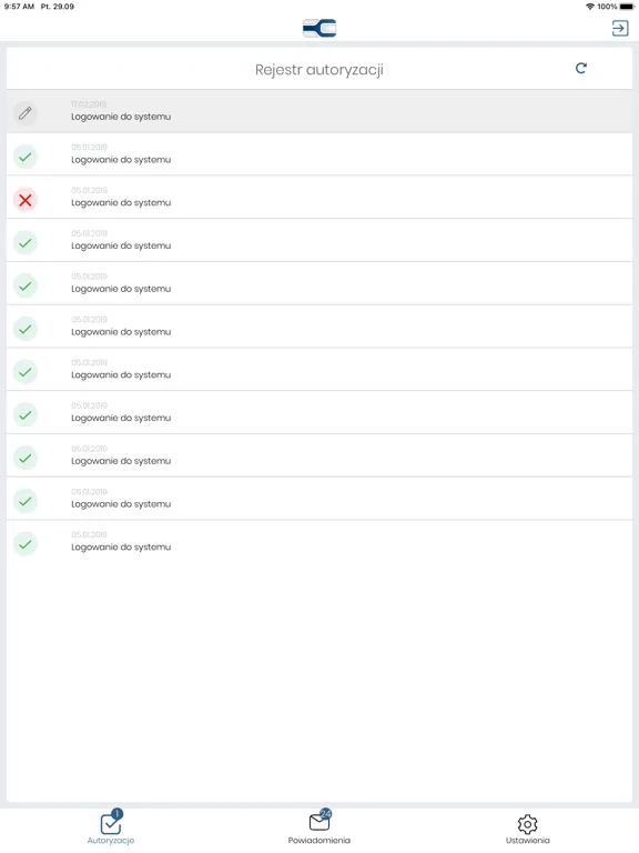 Скриншоты mToken ASIST MAA iPad 