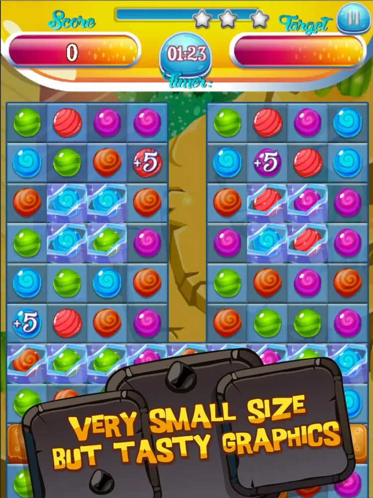 Capturas de pantalla de Mirage Candy Dash : Island Journey Adventure Game HD iPad 