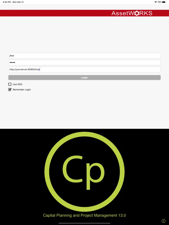 Screenshot di Go 13.0 CPPM iPad 
