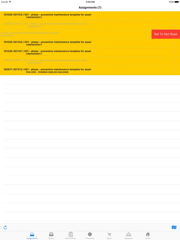 AiM FiRE Operations & Maintenance 8.6 iPad  스크린샷