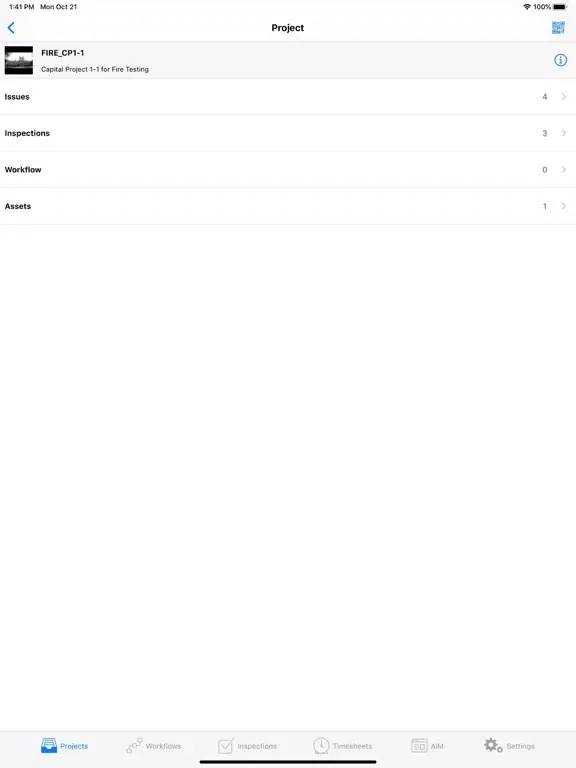 Screenshot di Go 11.1 CPPM iPad 