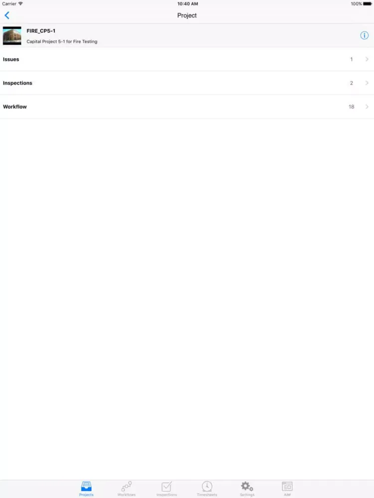 Tangkapan skrin FiRE 9.0 CPPM iPad 