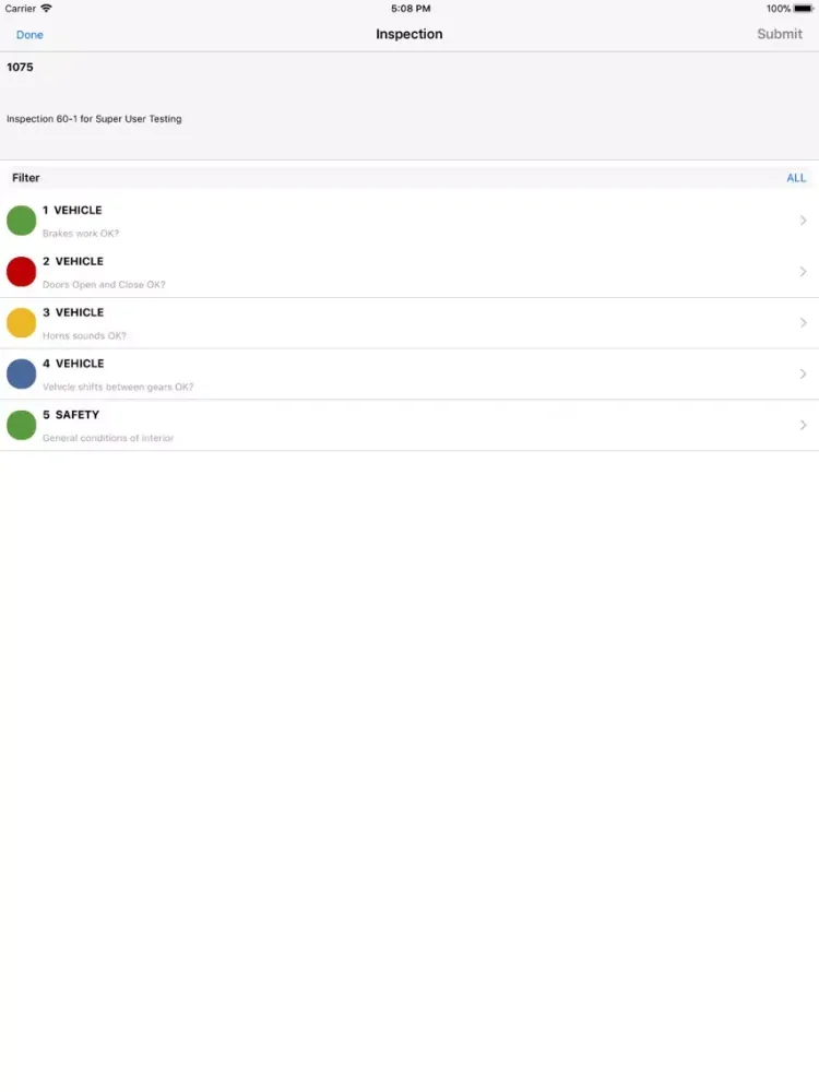 Screenshot di Go 9.5 CPPM iPad 