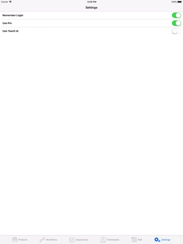 Screenshot di Go 9.5 CPPM iPad 