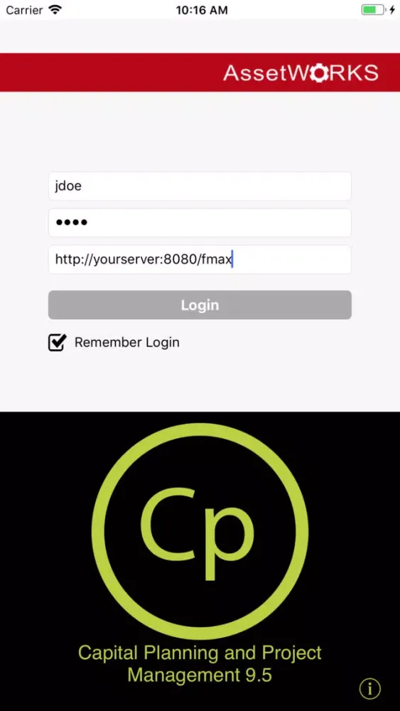 Screenshot di Go 9.5 CPPM