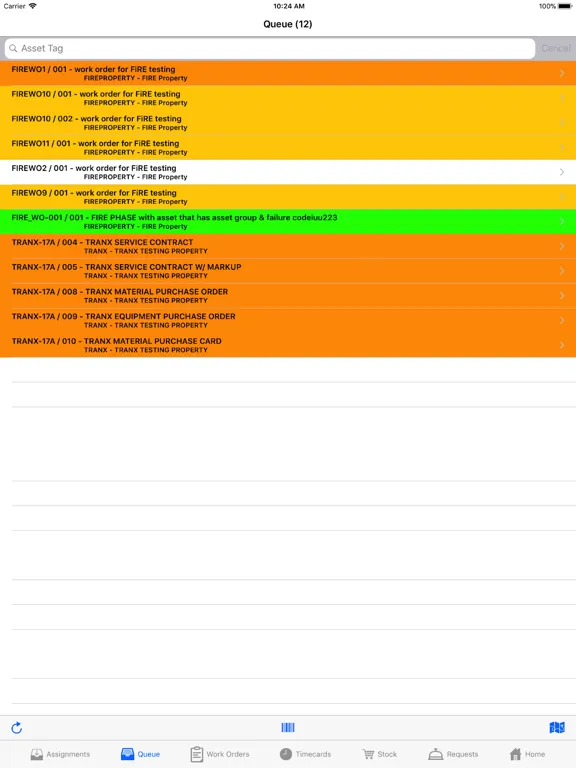 Capturas de pantalla de Go 10.1 Work Management iPad 