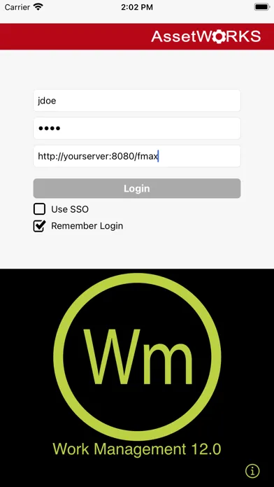 Go 12.0 Work Management Screenshots
