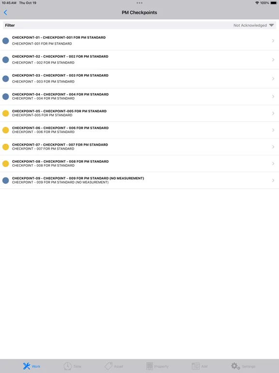 Zrzuty ekranu Go 14.0 Work Management iPad 