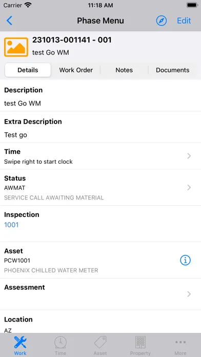 Zrzuty ekranu Go 14.0 Work Management