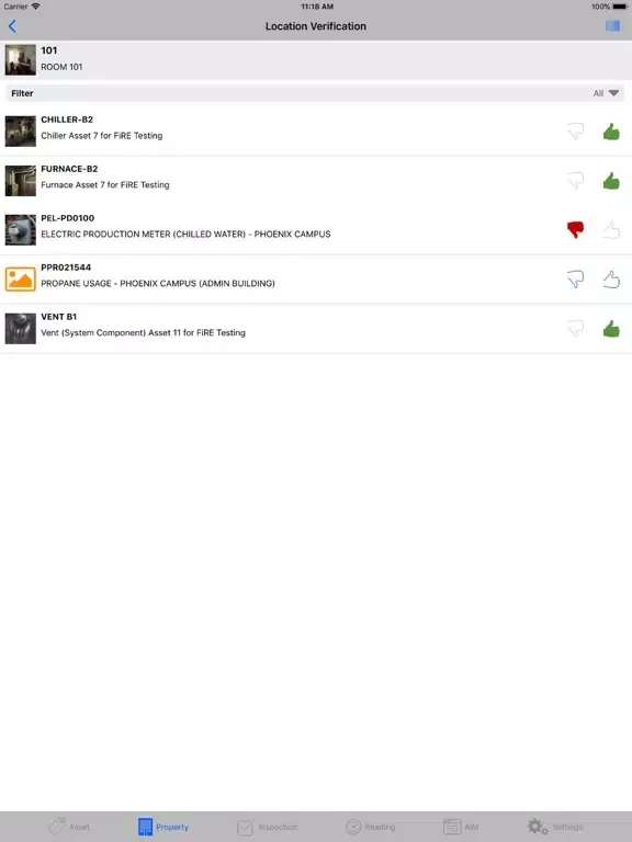Zrzuty ekranu Go 11.1 Asset Management iPad 