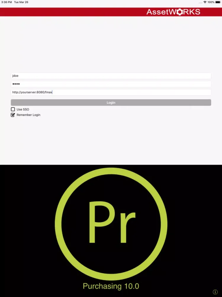 Capturas de tela do Go 10.0 Purchasing iPad 