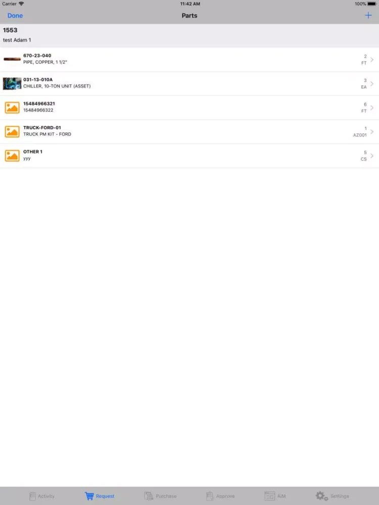 Capturas de tela do Go 10.0 Purchasing iPad 