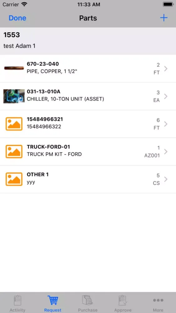 Capturas de tela do Go 10.0 Purchasing