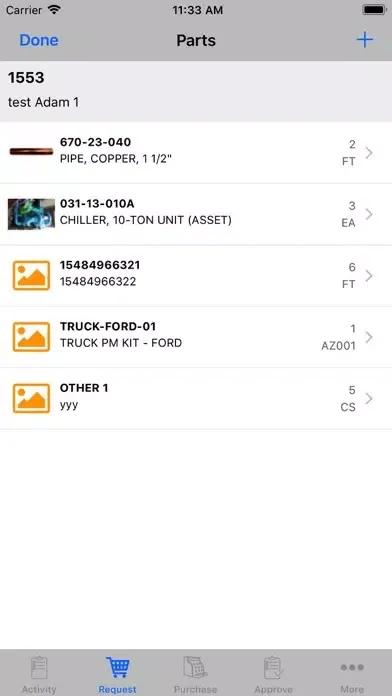 Go 11.0 Purchasing Screenshots