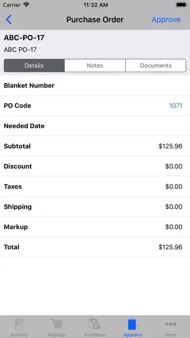 Go 11.1 Purchasing Screenshots