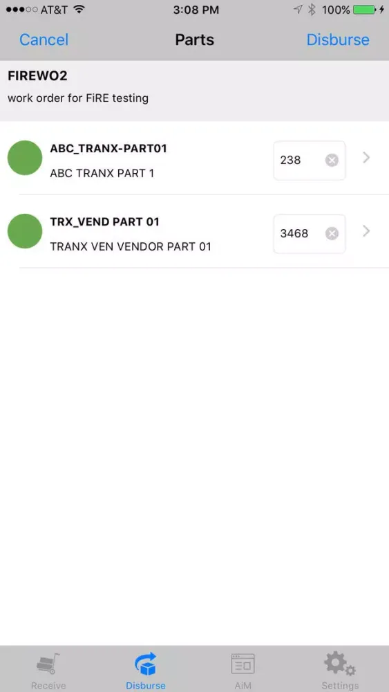 FiRE 9.1 Receiving Screenshots