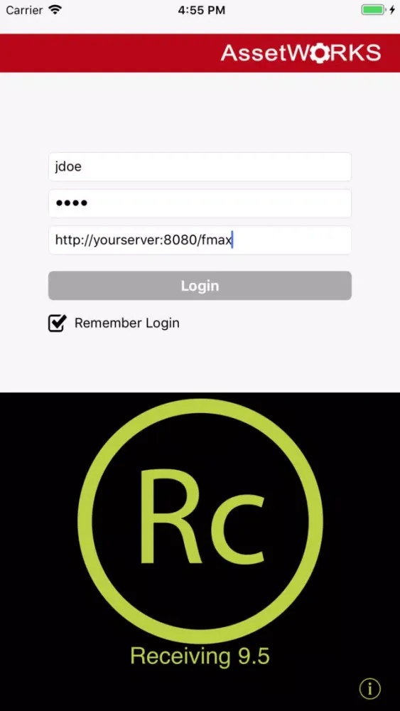 Go 9.5 Receiving স্ক্রিনশট