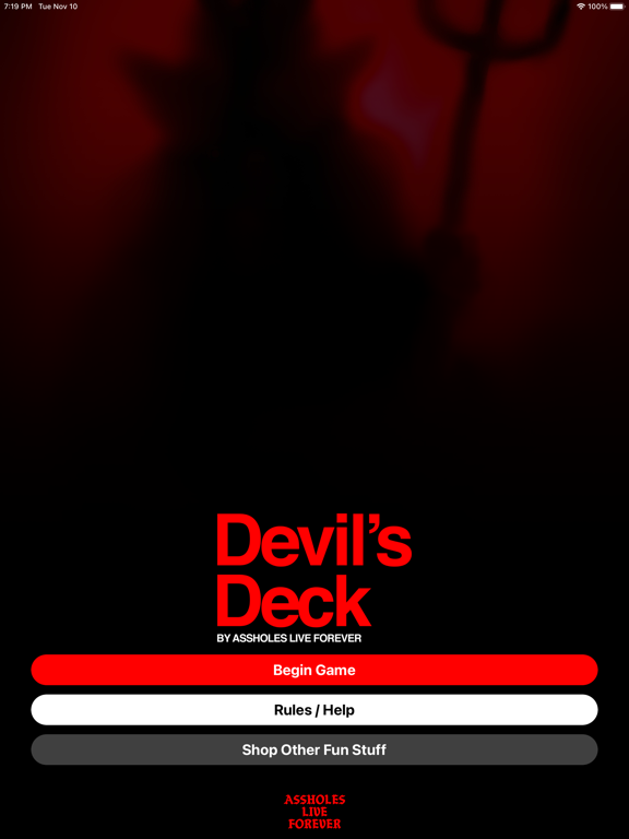 Devil's Deck iPad 应用截图