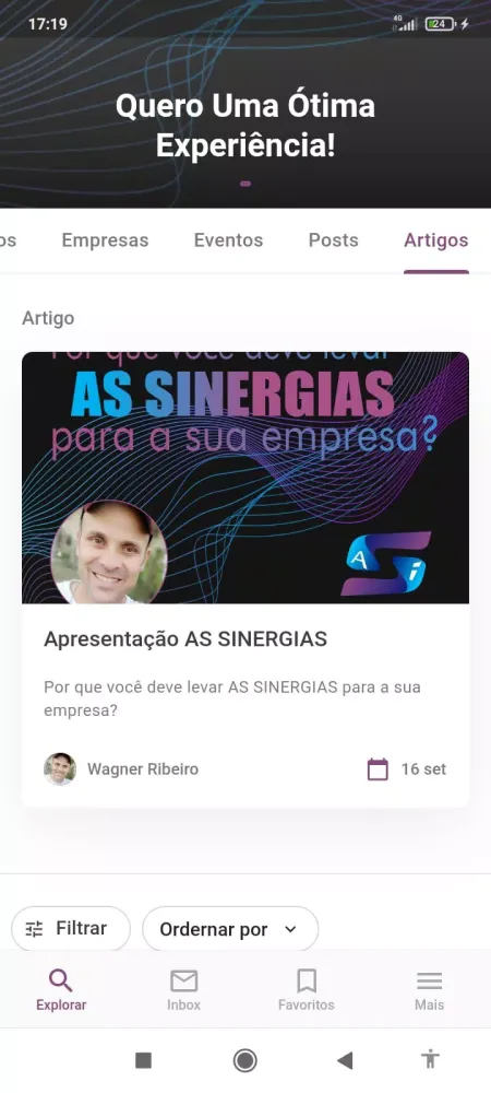 Quero Uma Ótima Experiencia Screenshots