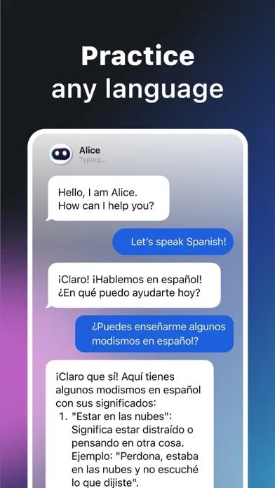 AI Chat: AliceAI Companion Ekran Görüntüleri