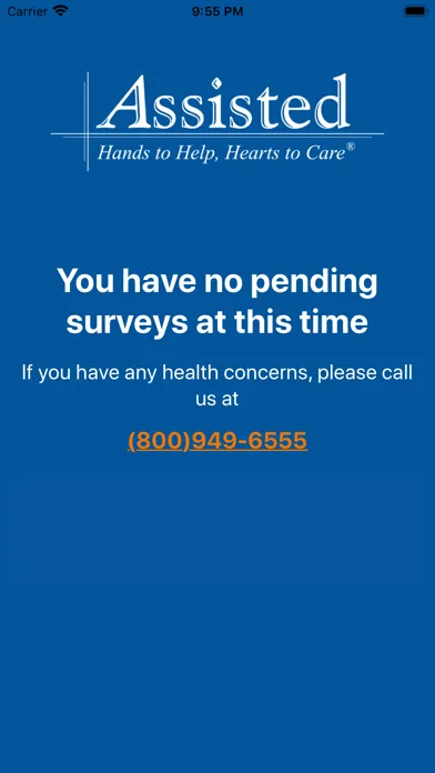 Zrzuty ekranu Assisted Telehealth